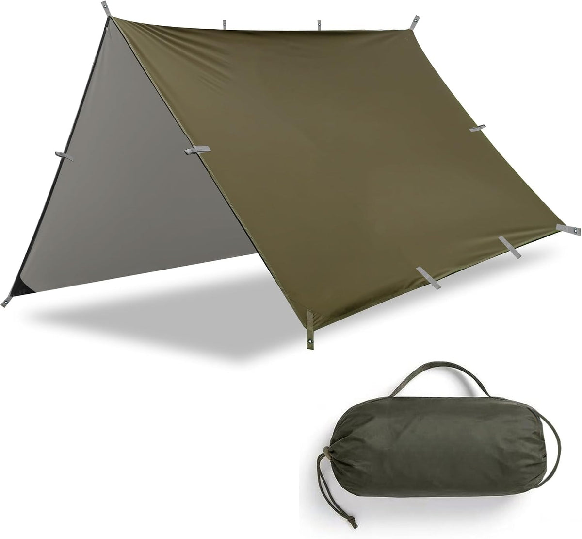 10x10FT Waterproof Camping Tarp