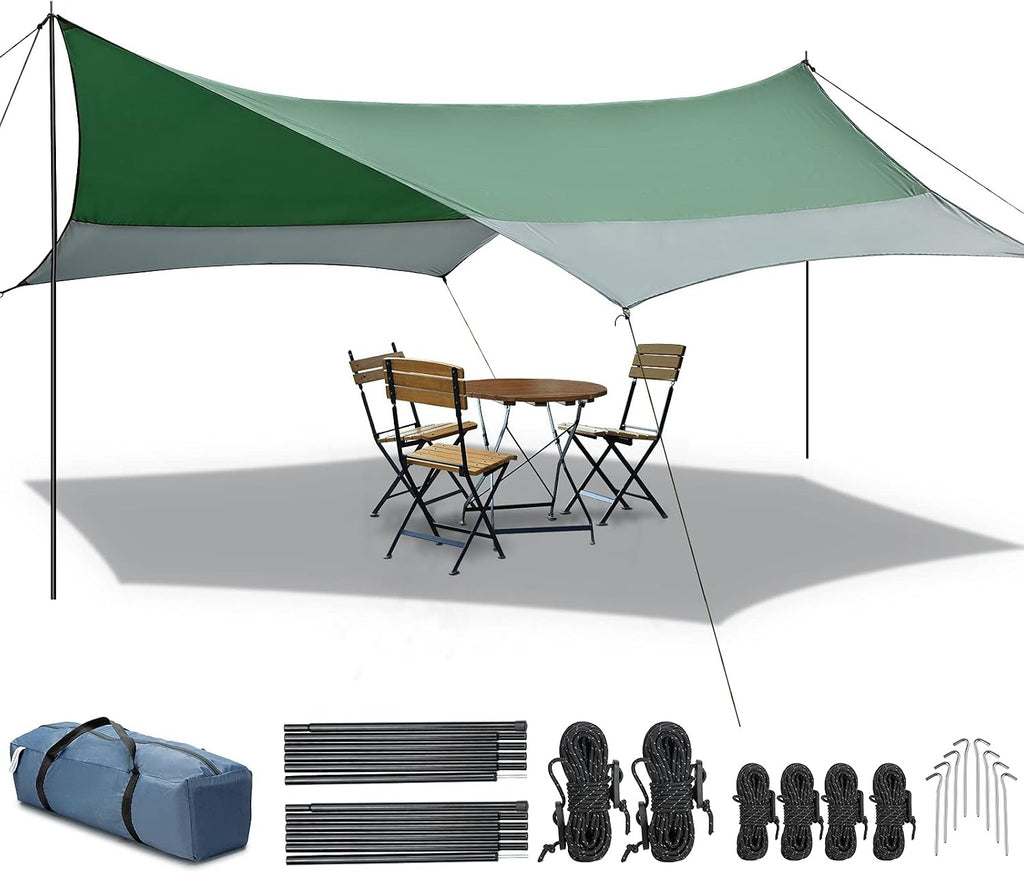 12x14FT Waterproof Camping Tarp