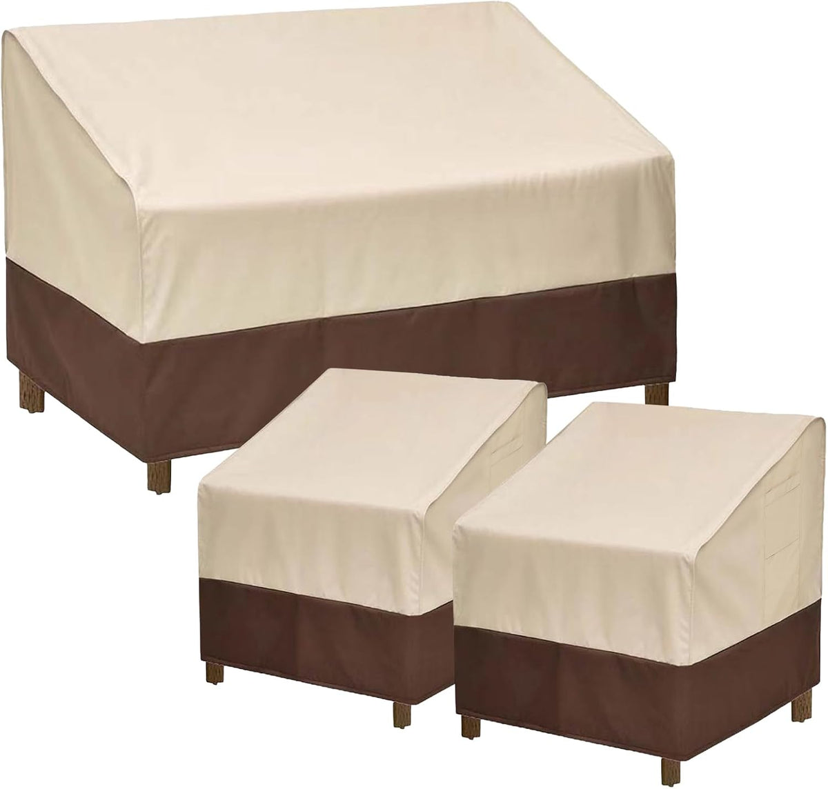 3-Piece Patio Furniture Covers