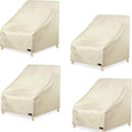 4 Pack Patio Chair Covers