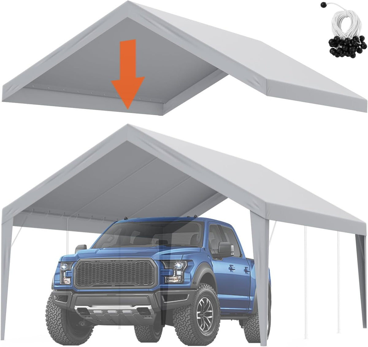 13x20FT Carport Canopy Cover