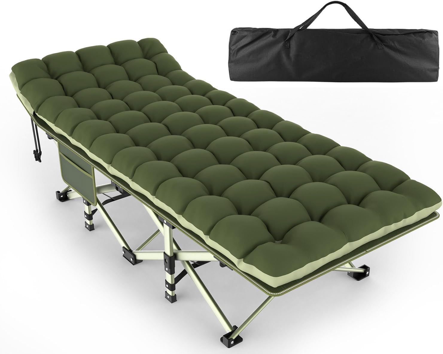 28" Heavy Duty Folding Camping Cot