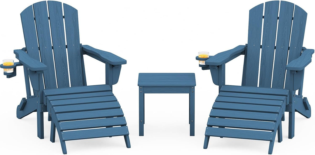 5-Piece Adirondack Patio Set
