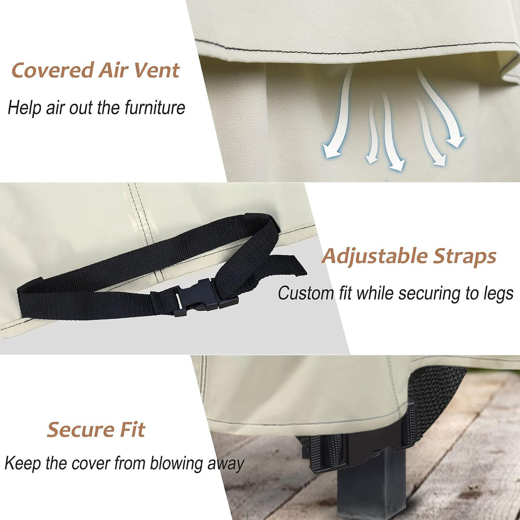 4 Pack Patio Chair Covers