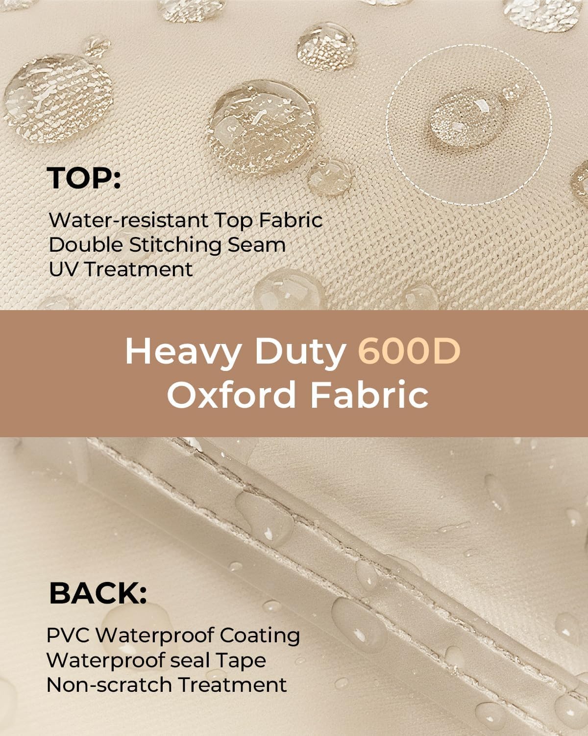 3-Piece Patio Furniture Covers