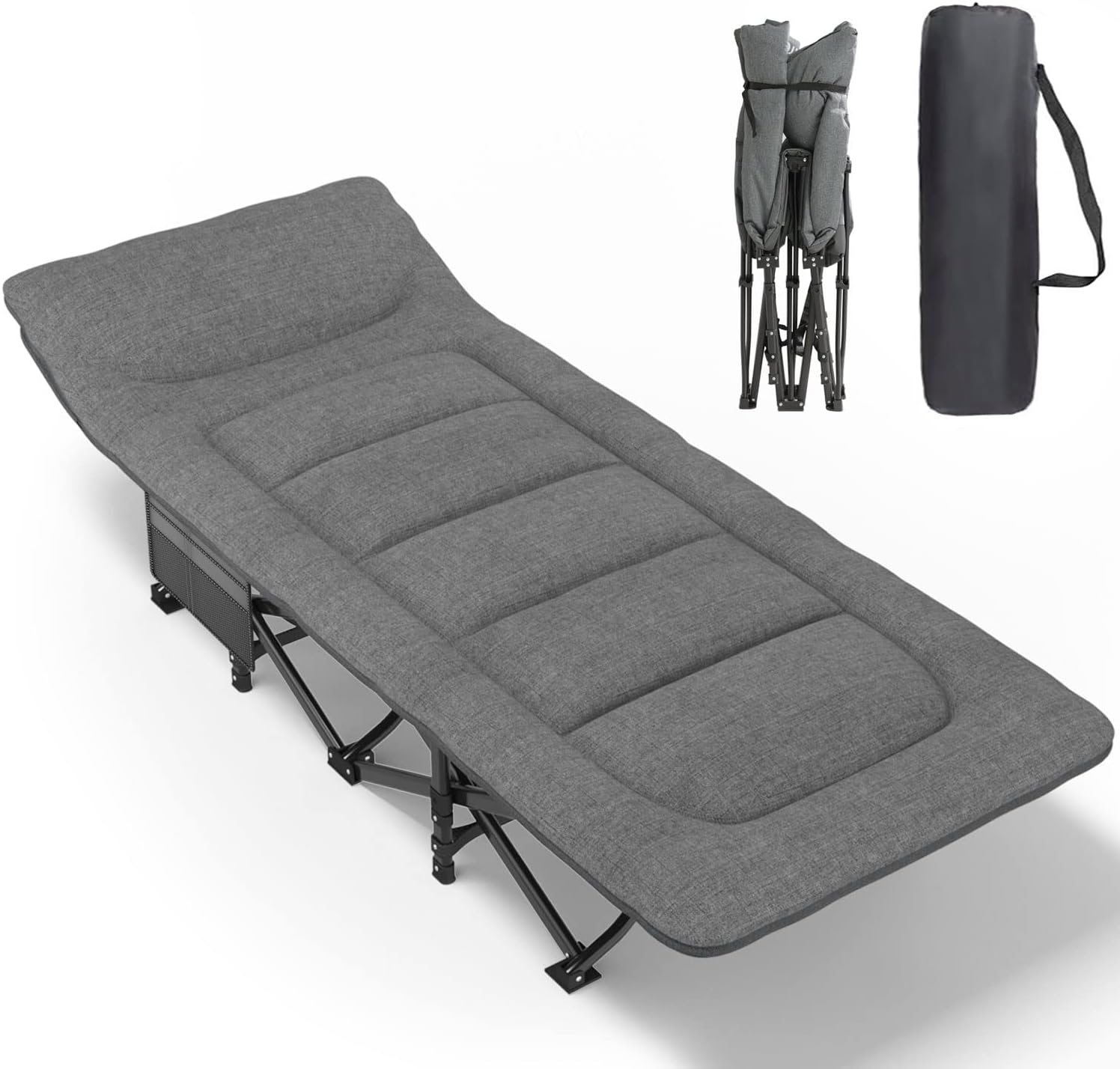 Padded Folding Camping Cot