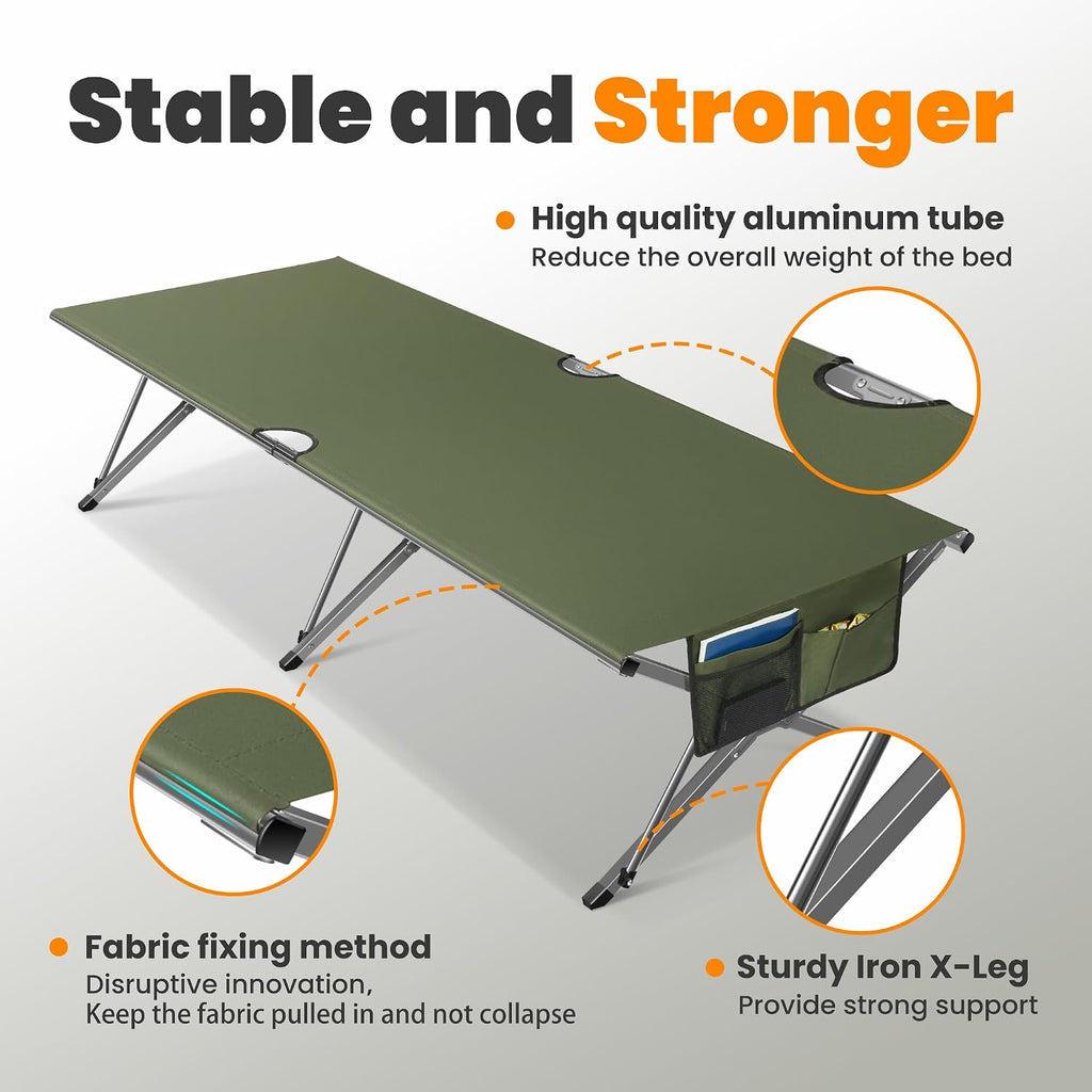 Oversized Folding Camping Cot