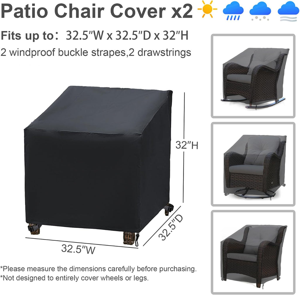 XX-Large 4-Piece Patio Covers