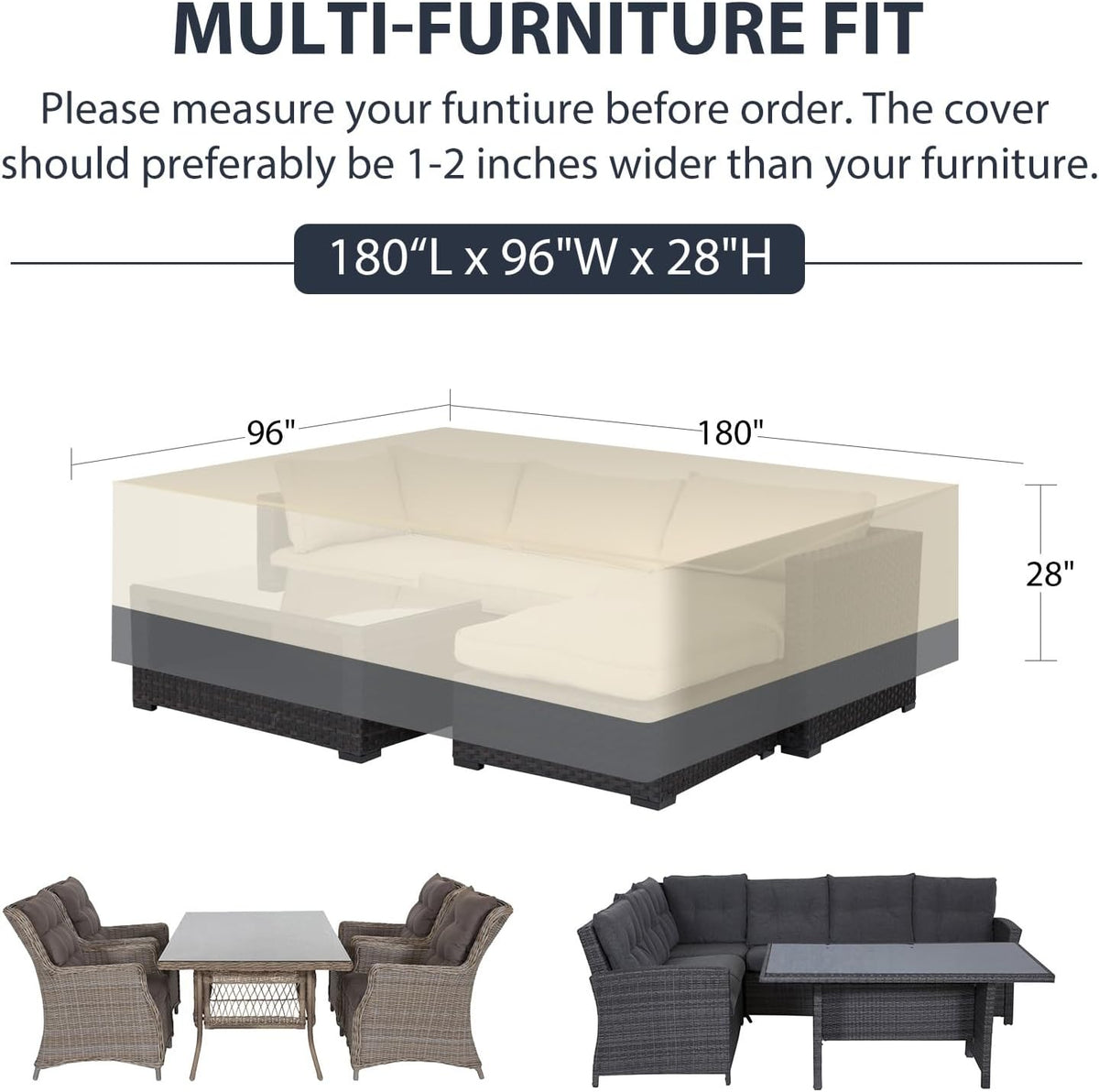 Waterproof Outdoor Furniture Cover