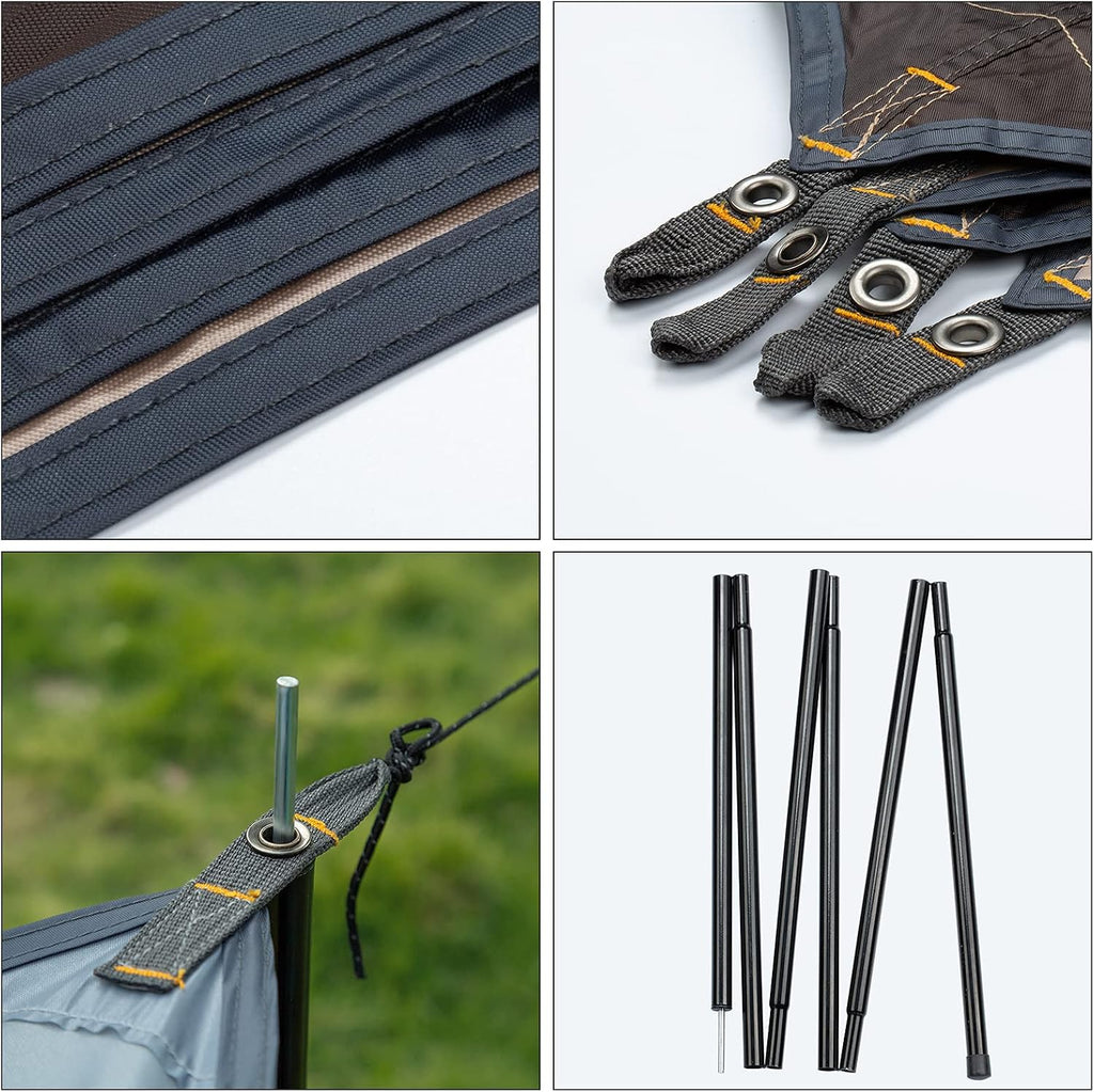 12x14FT Waterproof Camping Tarp