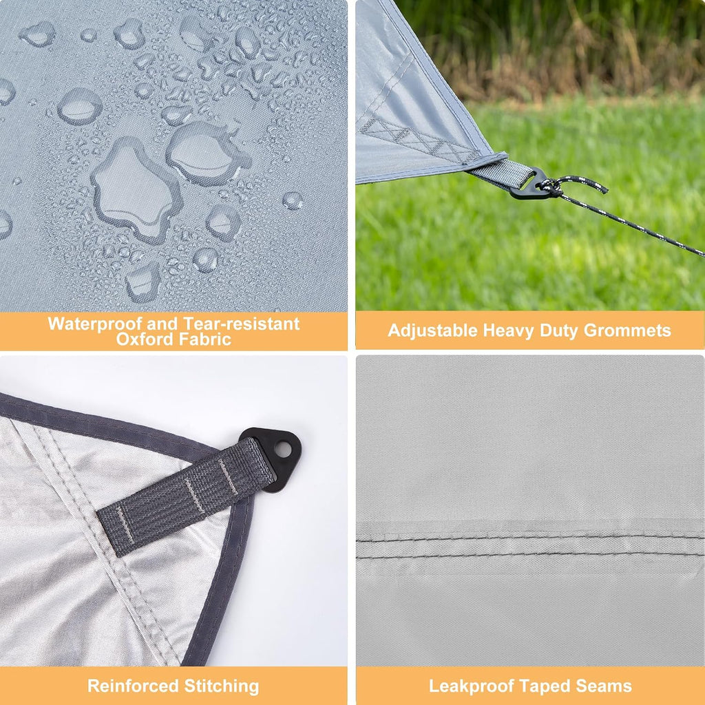 16x12FT Waterproof Camping Tarp