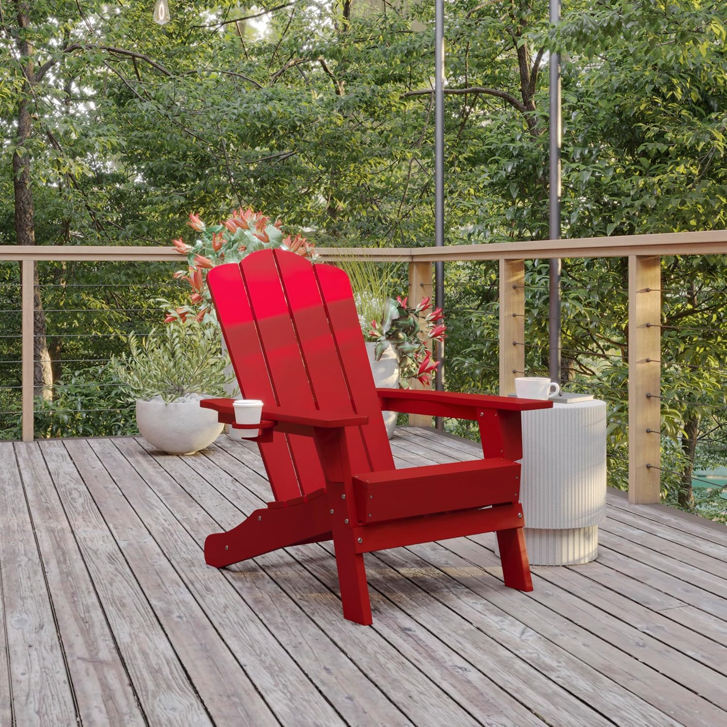 Poly Resin Adirondack Chair