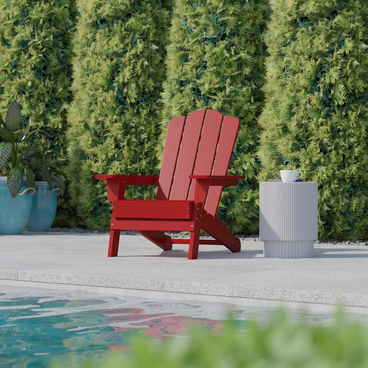 Poly Resin Adirondack Chair