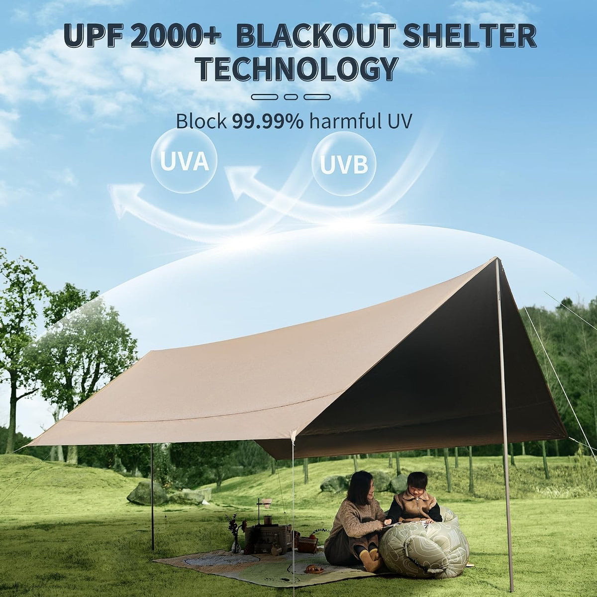 Waterproof Camping Tarp