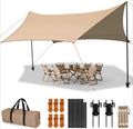 Camping Tarp 15x12.5FT Waterproof Oxford