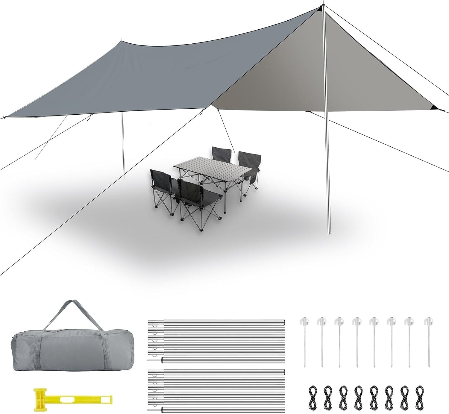 16x12FT Waterproof Camping Tarp
